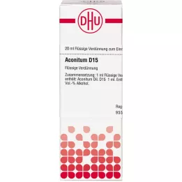 ACONITUM D 15 lahjendus, 20 ml