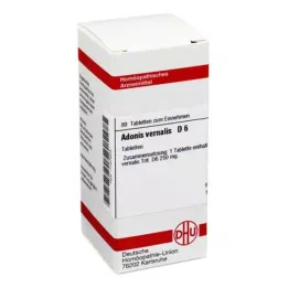 ADONIS VERNALIS D 6 tabletti, 80 tk