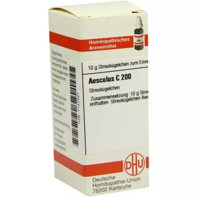 DHU Aesculus C 200 gloobulid, 10 g DHU Aesculus C 200 gloobulid, 10 g