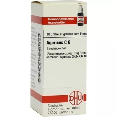 AGARICUS C 6 graanulid, 10 g