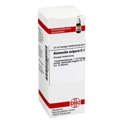 DHU Alchemilla vulgaris D 2 Lahjendus, 20 ml DHU Alchemilla vulgaris D 2 Lahjendus, 20 ml