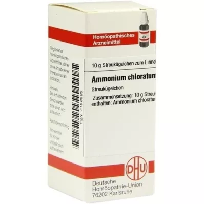 AMMONIUM CHLORATUM D 6 kapslit, 10 g