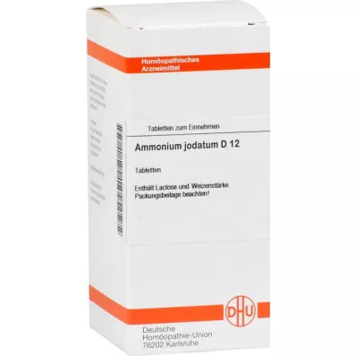 DHU Ammonium iodatum D 12 tabletti, 80 tk