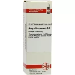 ANAGALLIS ARVENSIS D 6 Lahjendus, 20 ml