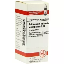 ANTIMONIUM SULFURATUM aurantiacum D 12 kapslit, 10 g