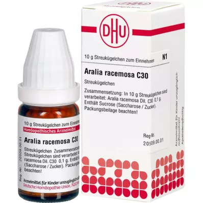 ARALIA RACEMOSA C 30 graanulid, 10 g