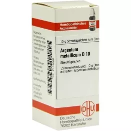 ARGENTUM METALLICUM D 10 kapslit, 10 g