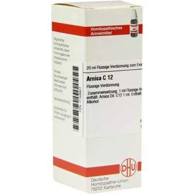 DHU Arnica C 12 lahjendus, 20 ml DHU Arnica C 12 lahjendus, 20 ml