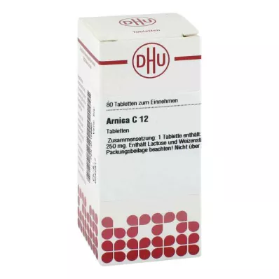 ARNICA C 12 tabletti, 80 tk