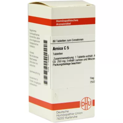 ARNICA C 5 tabletti, 80 tk