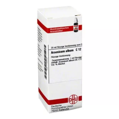 ARSENICUM ALBUM C 12 Lahjendus, 20 ml