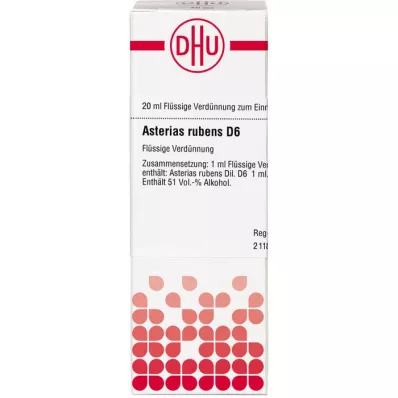 ASTERIAS RUBENS D 6 Lahjendus, 20 ml