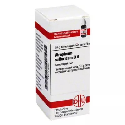 DHU Atropinum sulfuricum D 6 gloobulid, 10 g