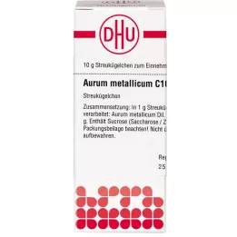 AURUM METALLICUM C 10 graanulid, 10 g
