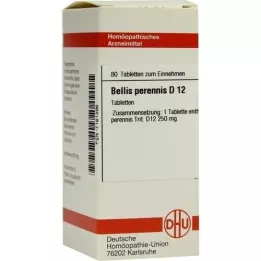 BELLIS PERENNIS D 12 tabletti, 80 tk