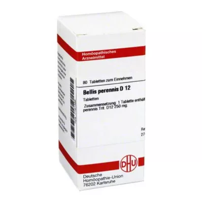 DHU Bellis perennis D 12 tabletti, 80 tk DHU Bellis perennis D 12 tabletti, 80 tk