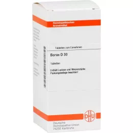 BORAX D 30 tabletti, 80 tk
