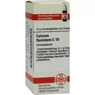 CALCIUM FLUORATUM C 10 graanulid, 10 g