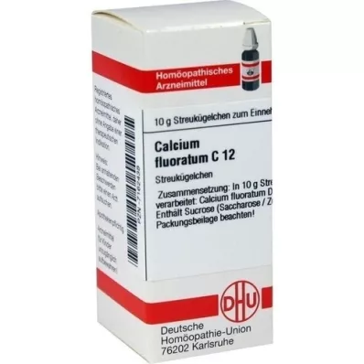 CALCIUM FLUORATUM C 12 graanulid, 10 g