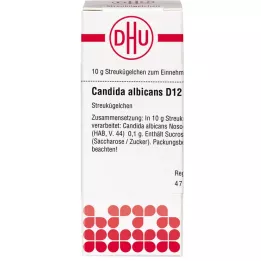 CANDIDA ALBICANS D 12 kapslit, 10 g