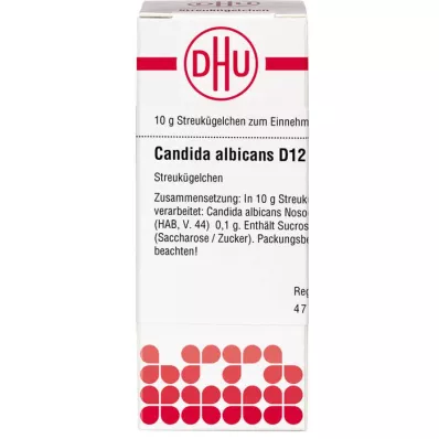 CANDIDA ALBICANS D 12 kapslit, 10 g