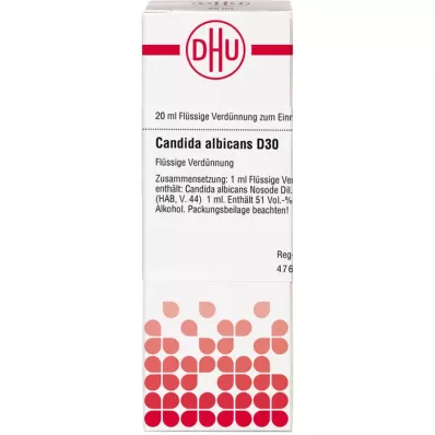 CANDIDA ALBICANS D 30 lahjendus, 20 ml