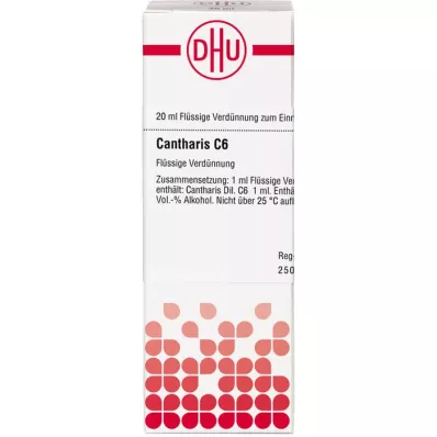 CANTHARIS C 6 Lahjendus, 20 ml