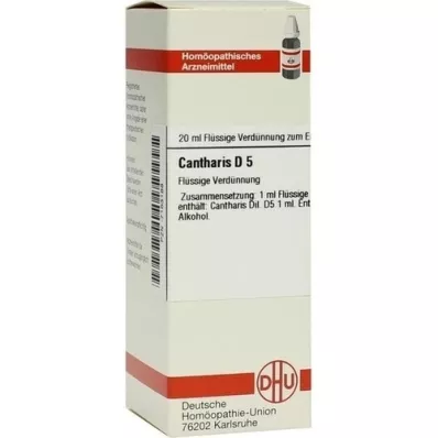 CANTHARIS D 5 lahjendus, 20 ml
