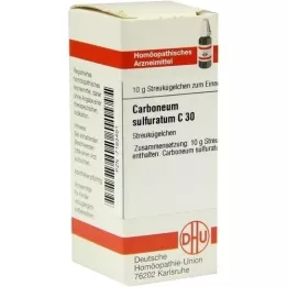 CARBONEUM SULFURATUM C 30 graanulid, 10 g
