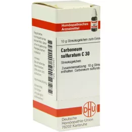 CARBONEUM SULFURATUM C 30 graanulid, 10 g