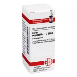 CARBO VEGETABILIS C 1000 graanulid, 10 g