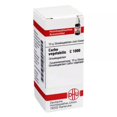 DHU Carbo vegetabilis C 1000 gloobulid, 10 g