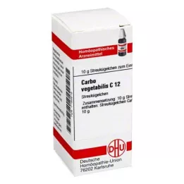 CARBO VEGETABILIS C 12 graanulid, 10 g