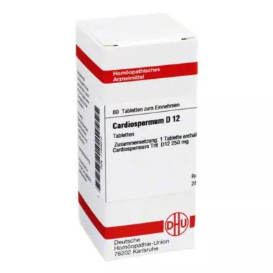 DHU Cardiospermum D 12 tabletti, 80 tk DHU Cardiospermum D 12 tabletti, 80 tk