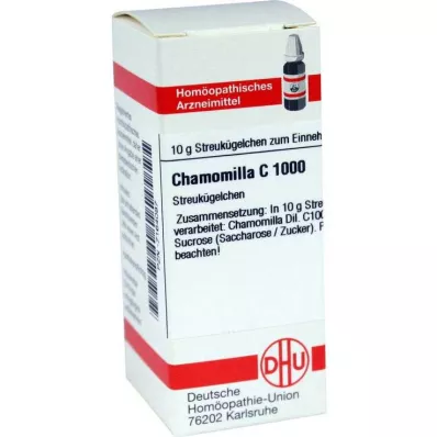 DHU Chamomilla C 1000 gloobulid, 10 g