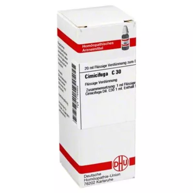 DHU Cimicifuga C 30 Lahjendus, 20 ml