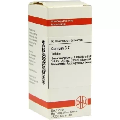 CONIUM C 7 tabletti, 80 tk