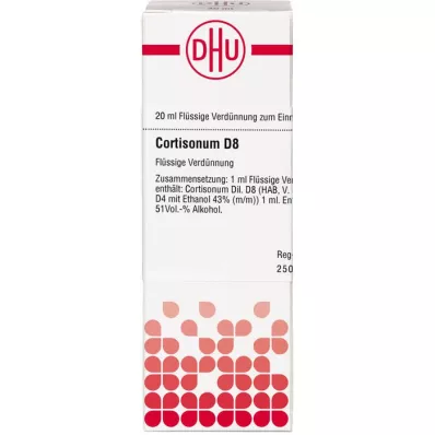 CORTISONUM D 8 lahjendus, 20 ml