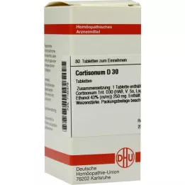 CORTISONUM D 30 tabletti, 80 tk