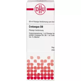 CRATAEGUS D 8 lahjendus, 20 ml