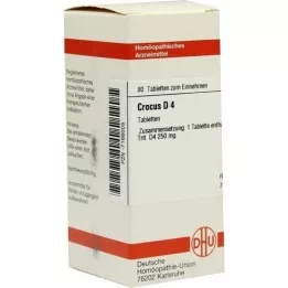 CROCUS D 4 tabletti, 80 tk