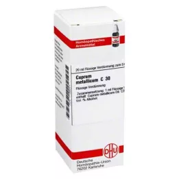 CUPRUM METALLICUM C 30 lahjendus, 20 ml