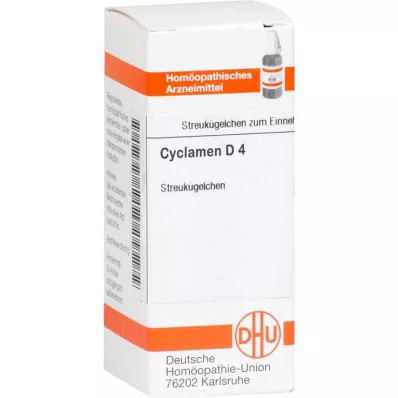 DHU Tsüklamen D 4 gloobulid, 10 g DHU Tsüklamen D 4 gloobulid, 10 g