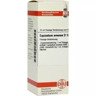 EQUISETUM ARVENSE D 12 Lahjendus, 20 ml