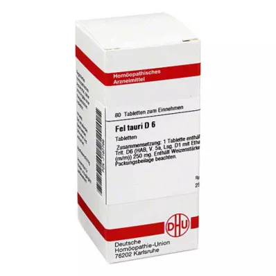 Fel Tauri D6 tabletid (80 tk)