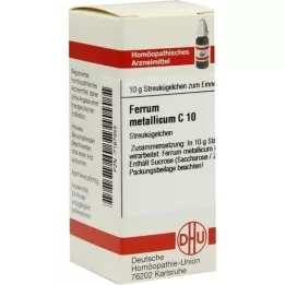 FERRUM METALLICUM C 10 graanulid, 10 g