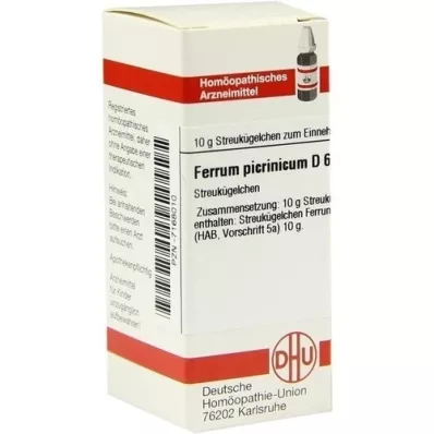 FERRUM PICRINICUM D 6 kapslit, 10 g