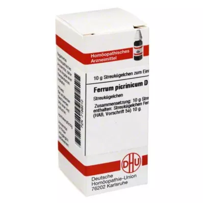 DHU Ferrum picrinicum D 6 gloobulid, 10 g