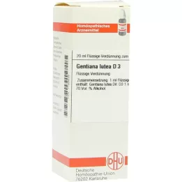 GENTIANA LUTEA D 3 Lahjendus, 20 ml