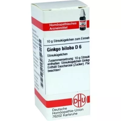 GINKGO BILOBA D 6 kapslit, 10 g